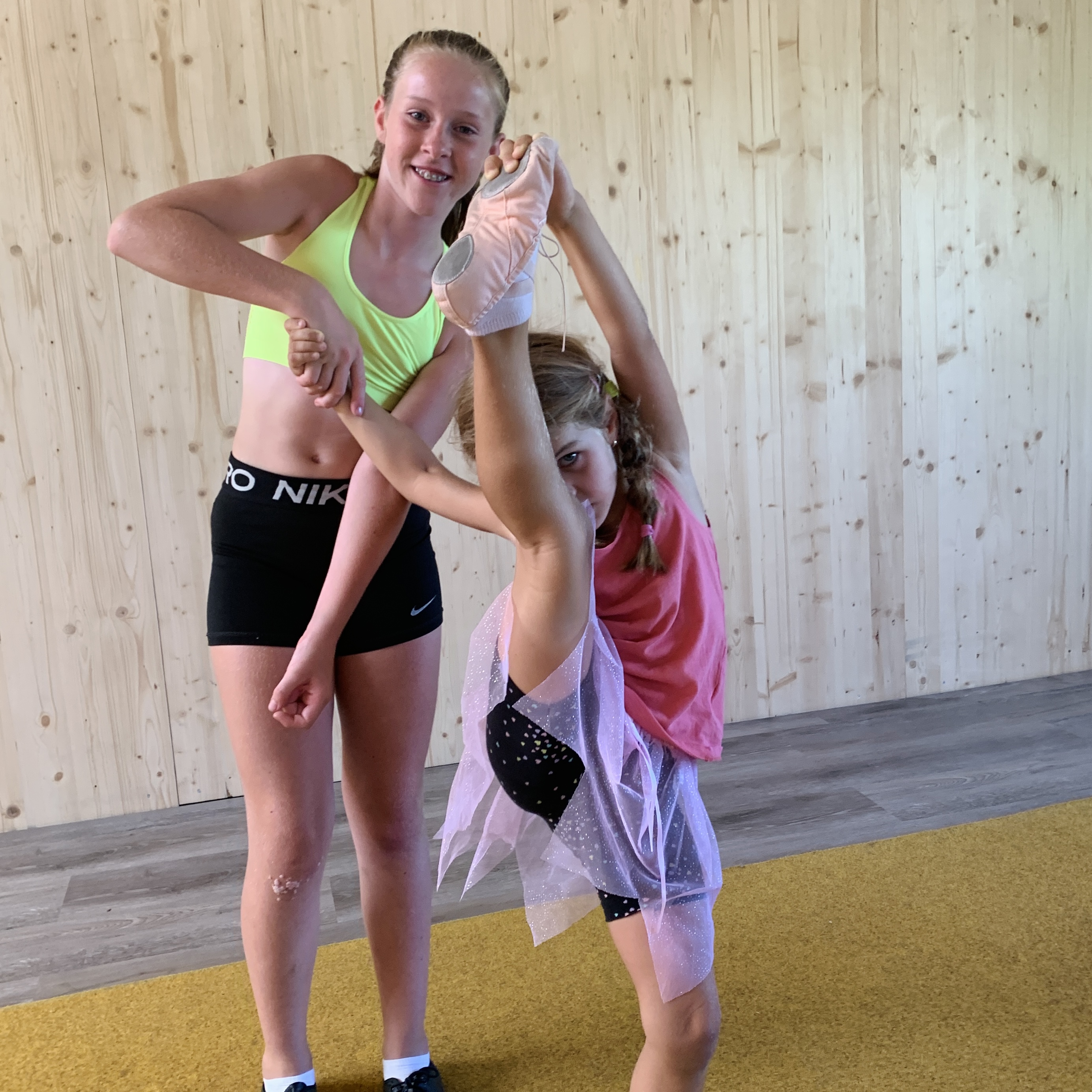 Training beim ADC-Sommercamp
