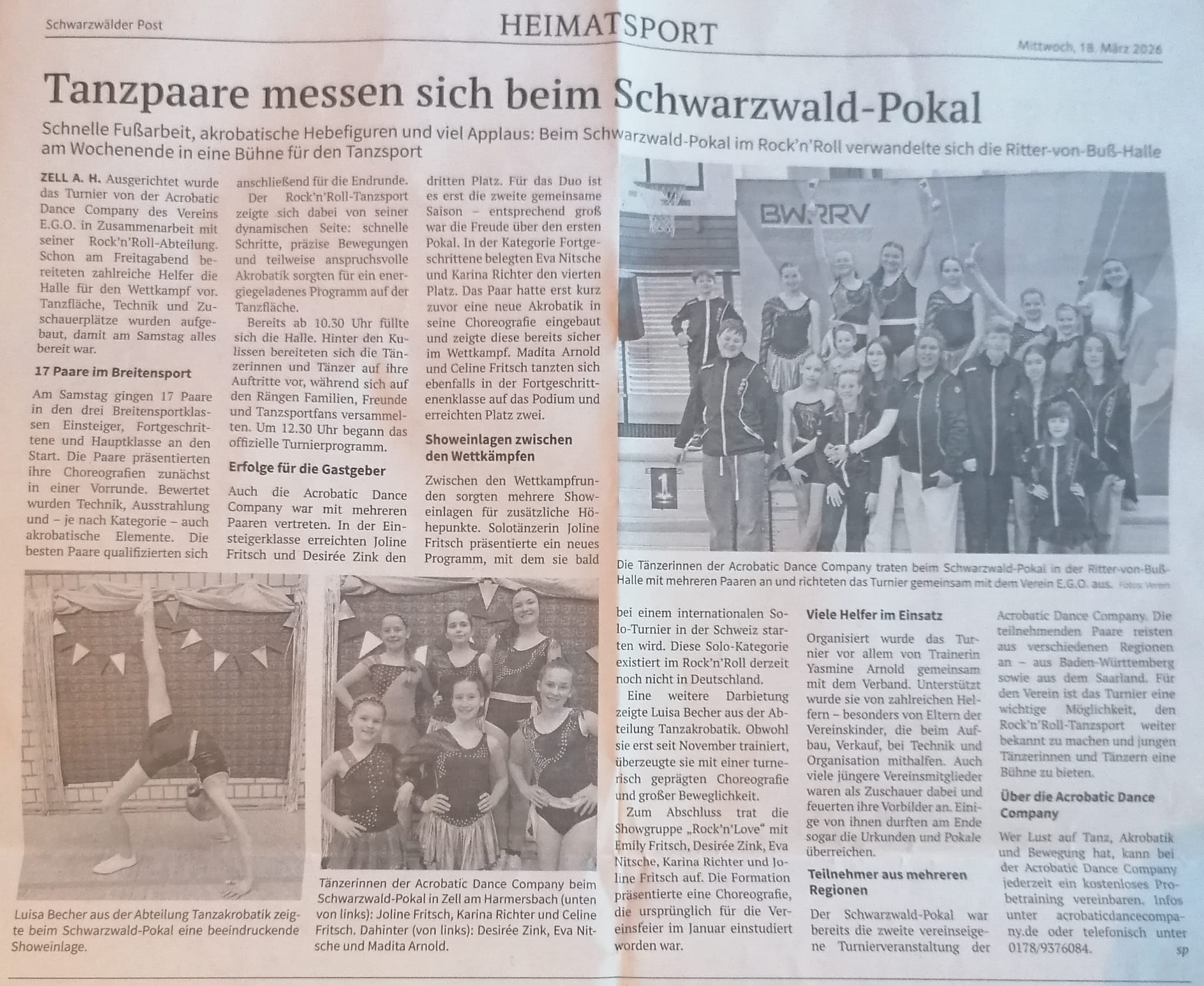 Schwarzwaldpokal 2026